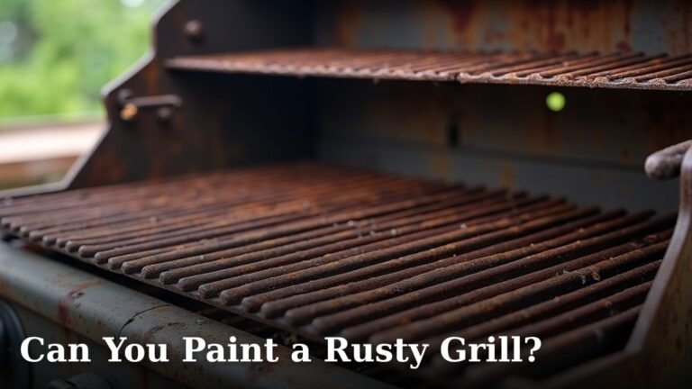 Can You Paint a Rusty Grill?
