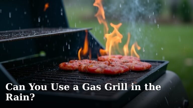 Can You Use a Gas Grill in the Rain?