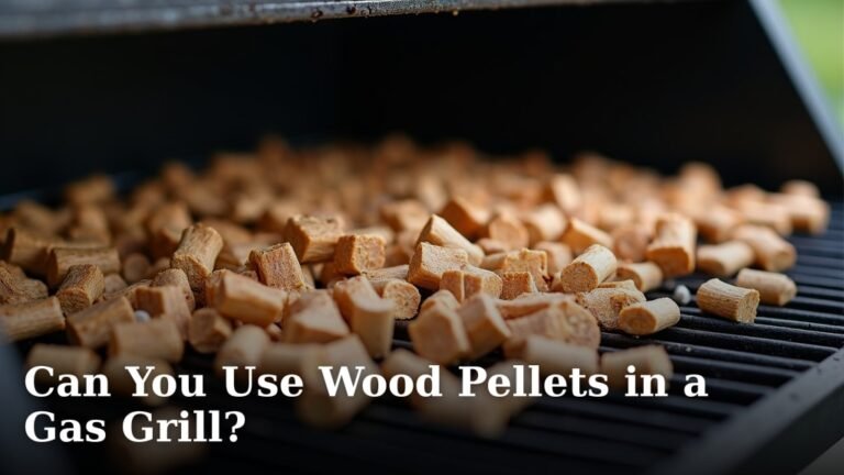 Can You Use Wood Pellets in a Gas Grill?