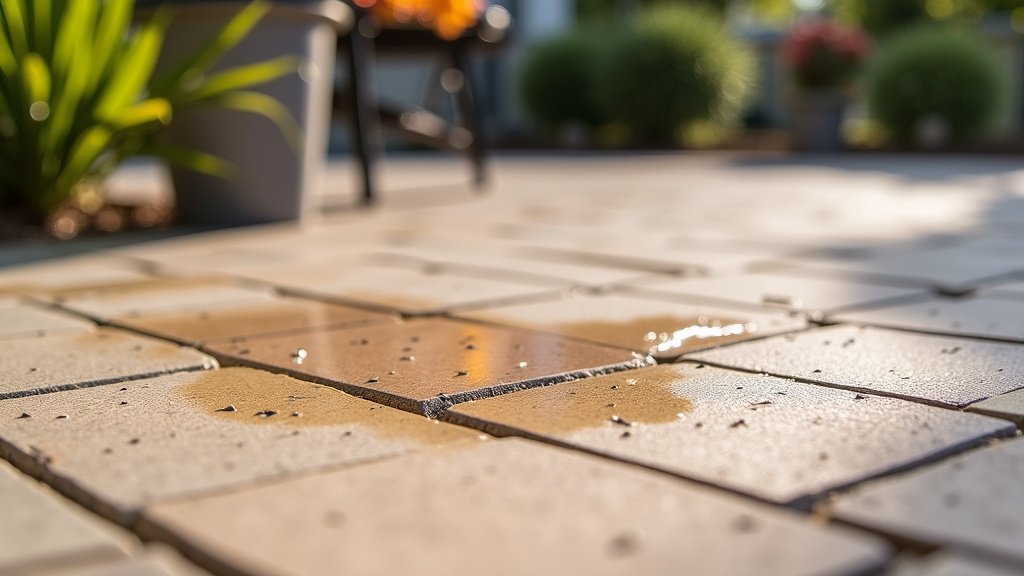 Removing Grease Stains from Your Patio Surfaces