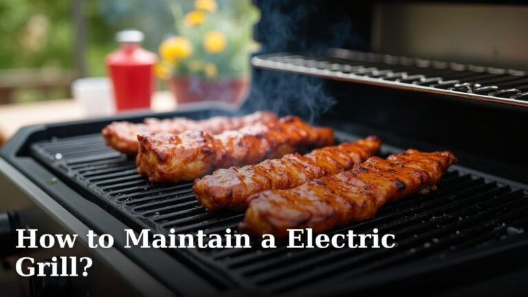 How to Maintain a Electric Grill?