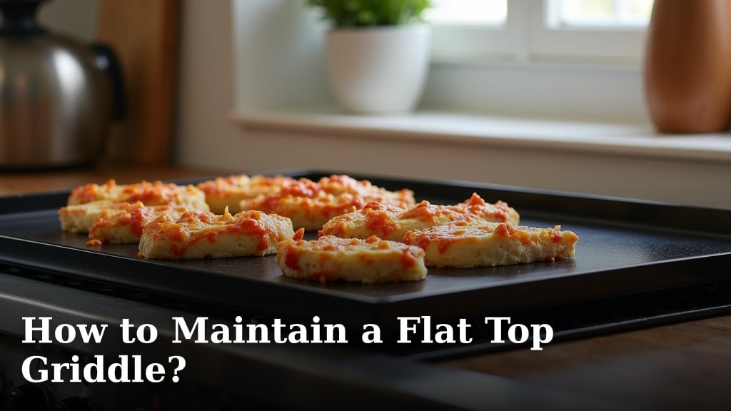 How to Maintain a Flat Top Griddle?