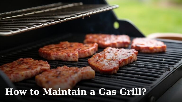 How to Maintain a Gas Grill?