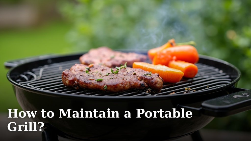 How to Maintain a Portable Grill?