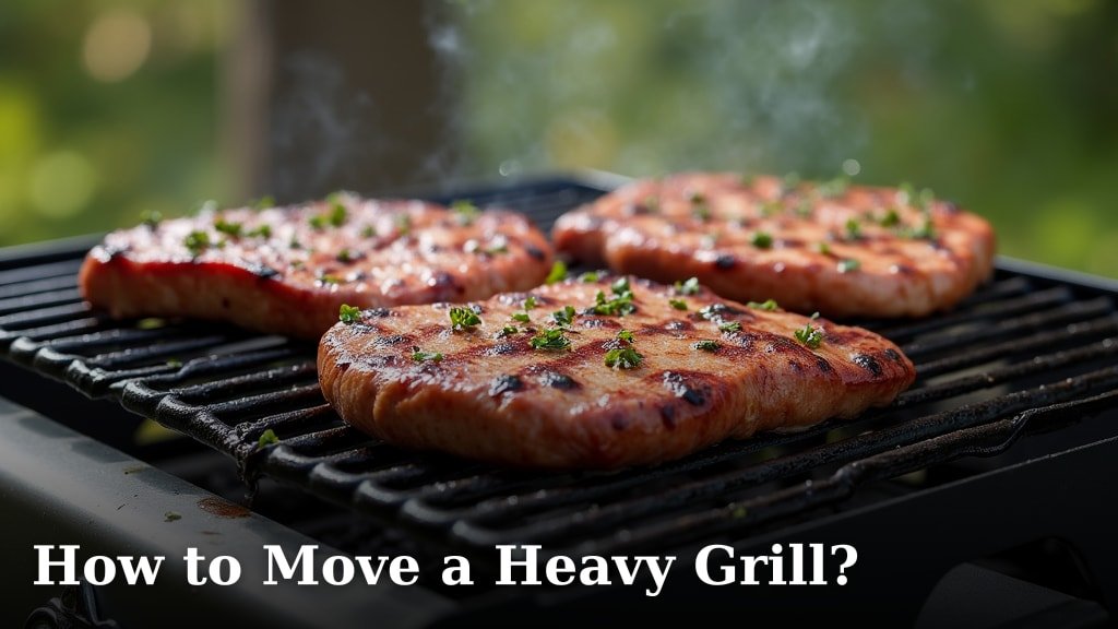How to Move a Heavy Grill?