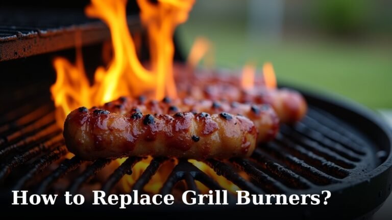 How to Replace Grill Burners?