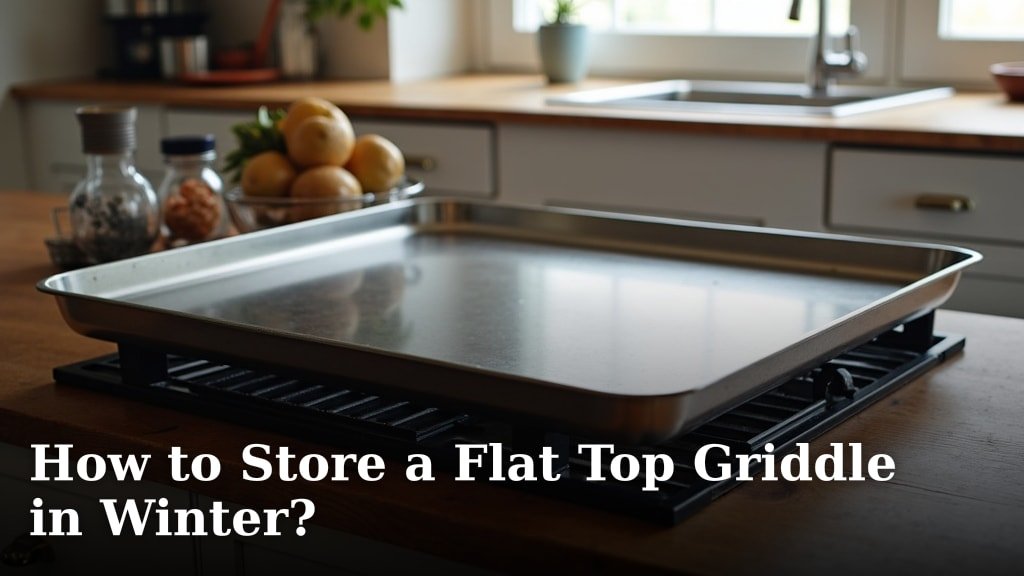 How to Store a Flat Top Griddle in Winter?