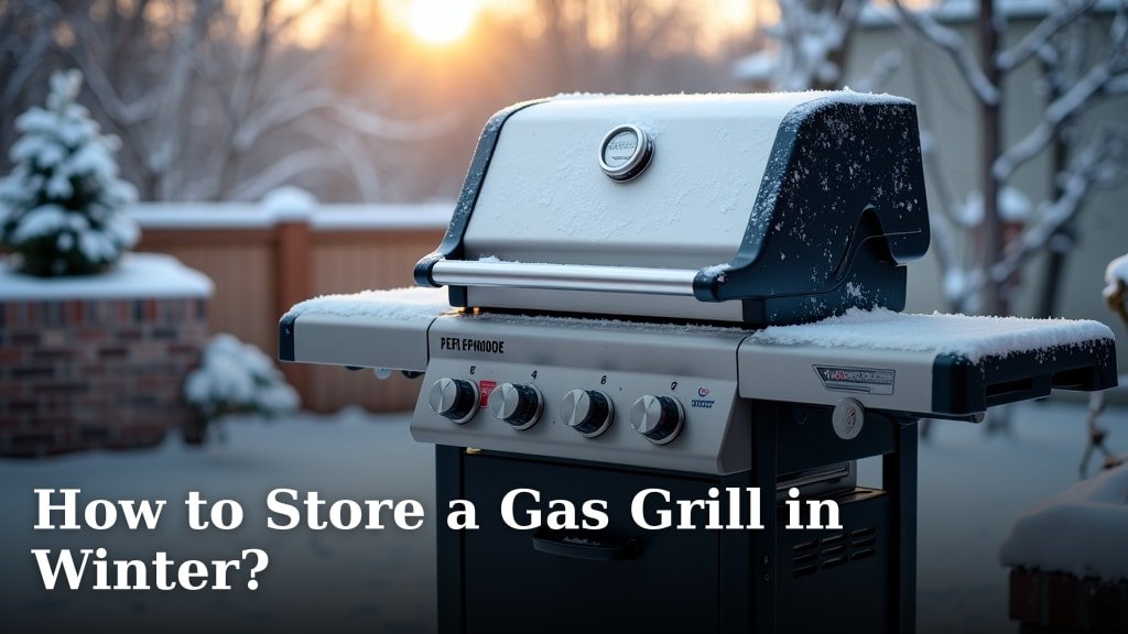 How to Store a Gas Grill in Winter?