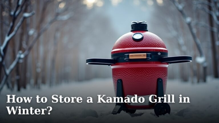 How to Store a Kamado Grill in Winter?