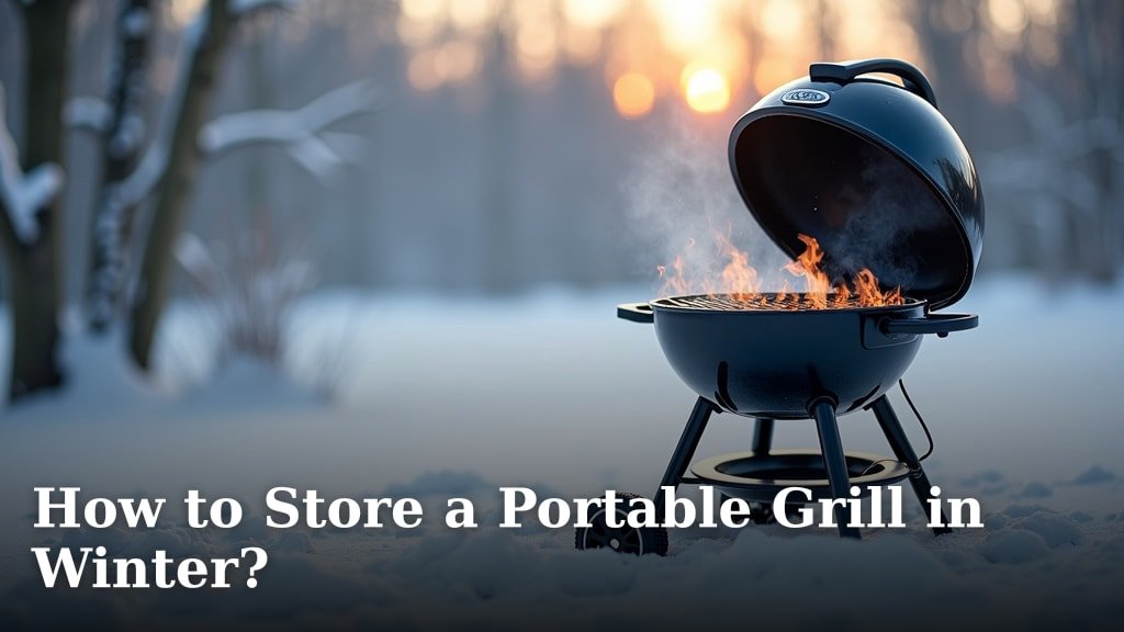 How to Store a Portable Grill in Winter?