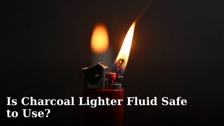 Is Charcoal Lighter Fluid Safe to Use?