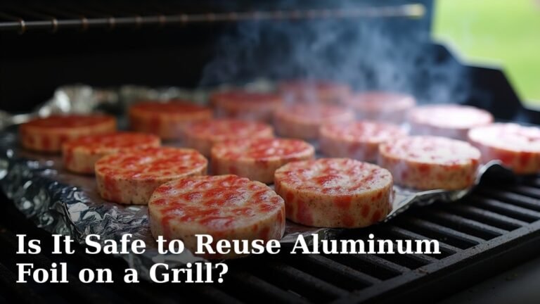 Is It Safe to Reuse Aluminum Foil on a Grill?