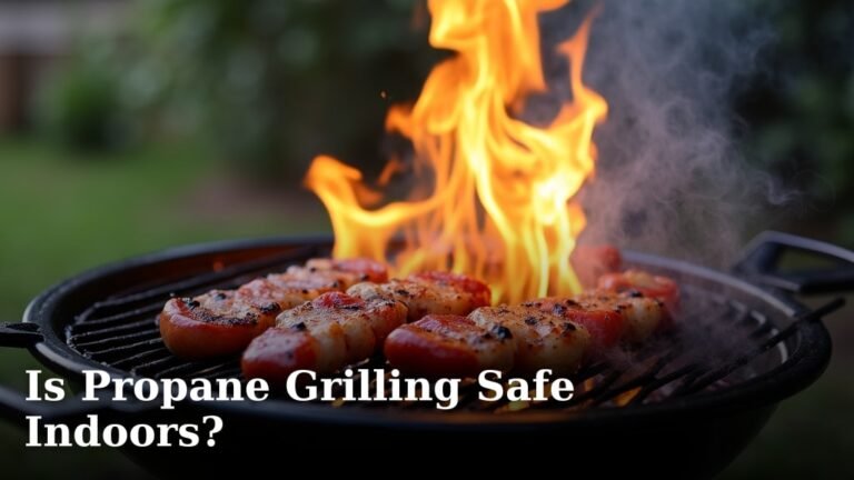 Is Propane Grilling Safe Indoors?