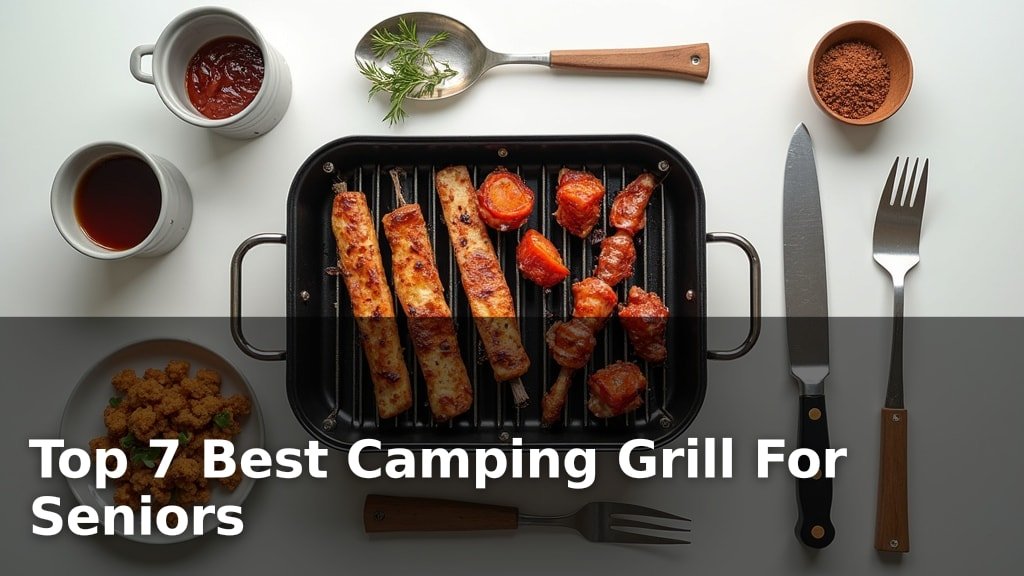 Top 7 Best Camping Grill For Seniors