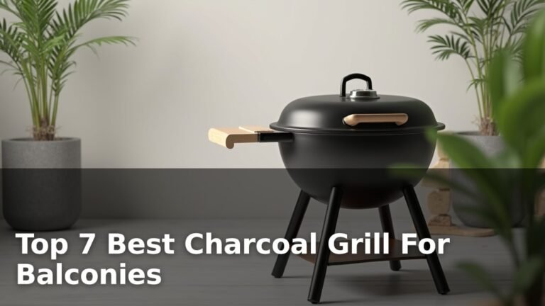 Top 7 Best Charcoal Grill For Balconies
