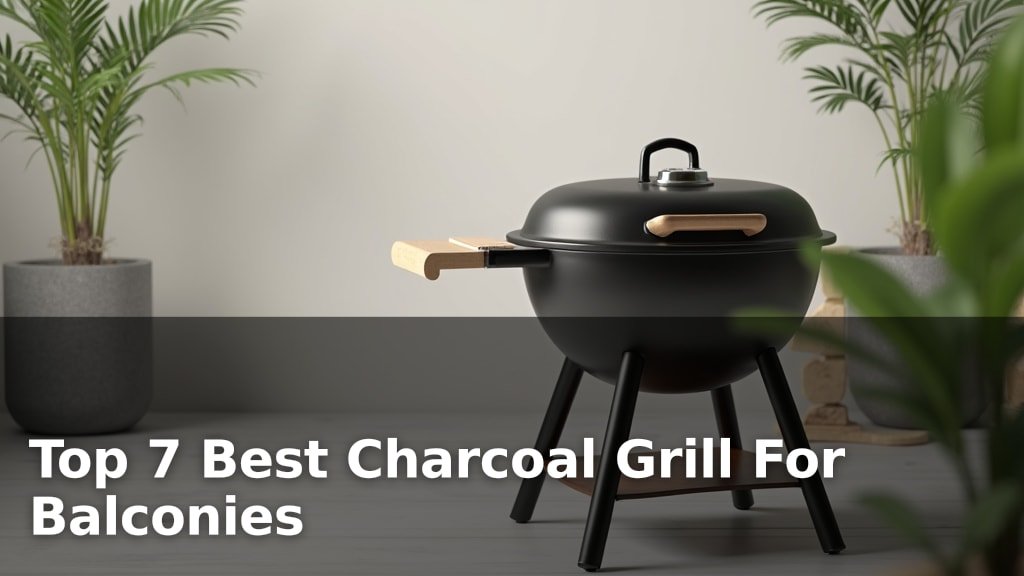 Top 7 Best Charcoal Grill For Balconies