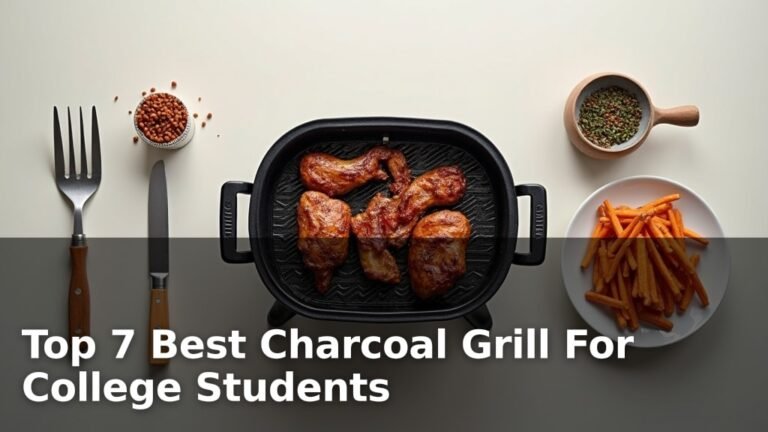 Top 7 Best Charcoal Grill For College Students