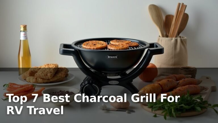 Top 7 Best Charcoal Grill For RV Travel