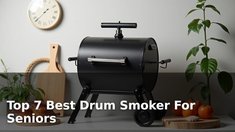 Top 7 Best Drum Smoker For Seniors