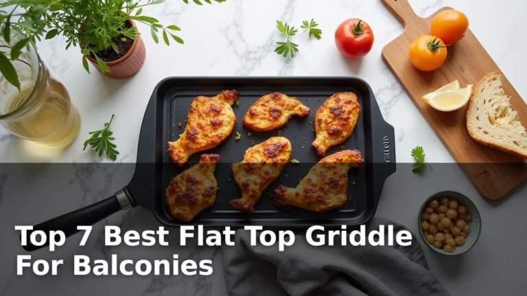 Top 7 Best Flat Top Griddle For Balconies