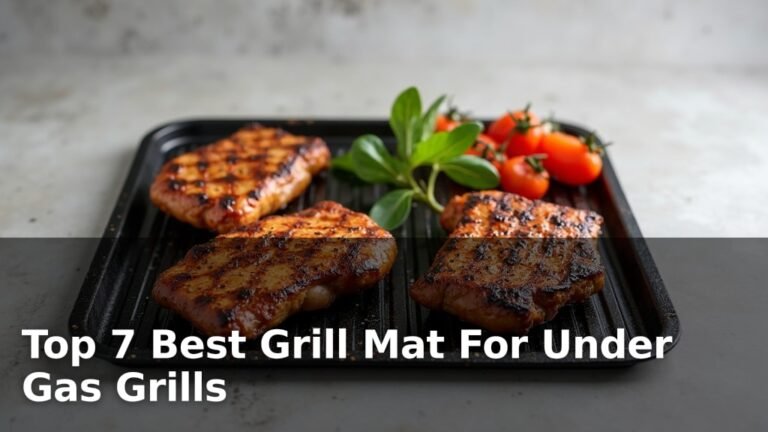Top 7 Best Grill Mat For Under Gas Grills