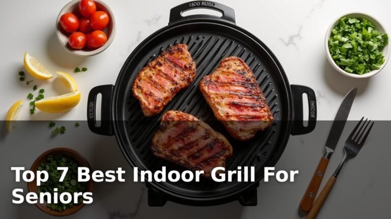 Top 7 Best Indoor Grill For Seniors