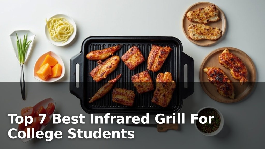 Top 7 Best Infrared Grill For College Students