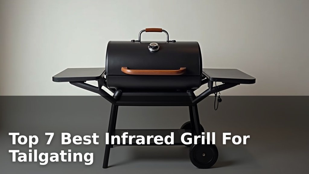 Top 7 Best Infrared Grill For Tailgating