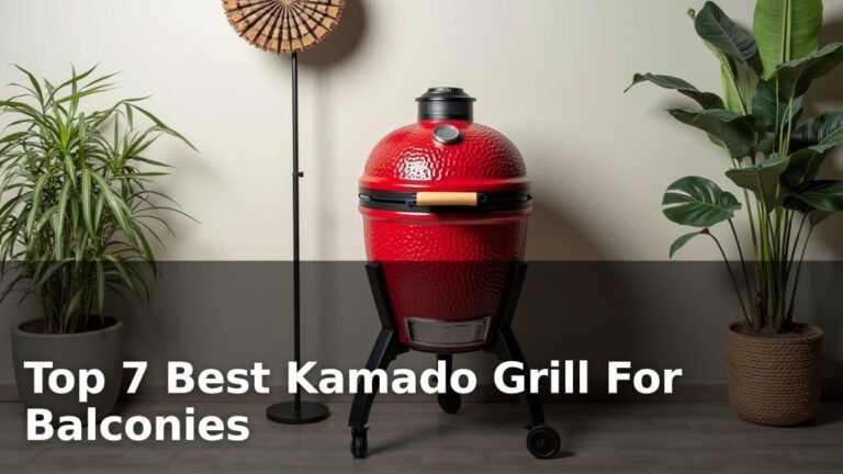 Top 7 Best Kamado Grill For Balconies