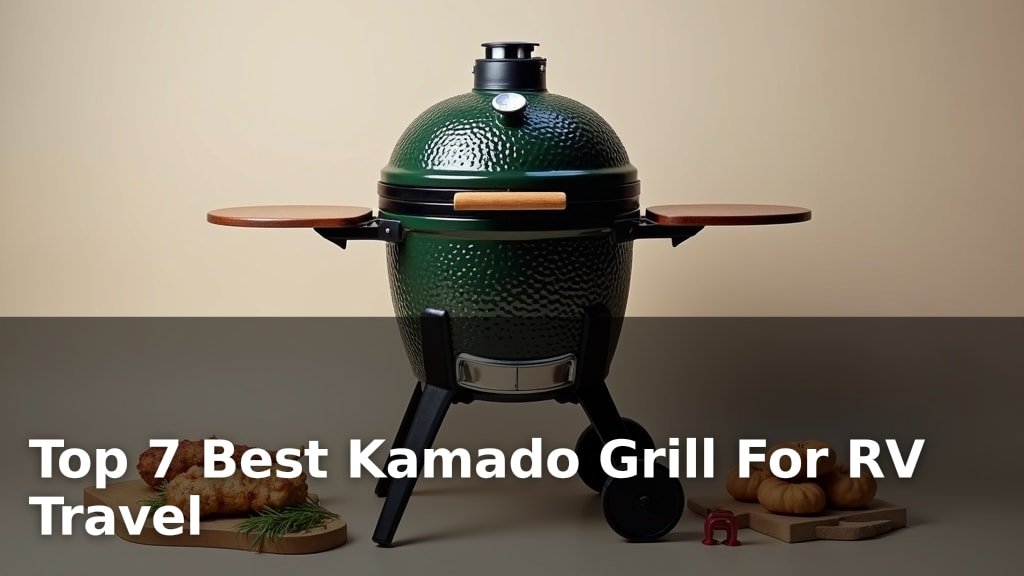 Top 7 Best Kamado Grill For RV Travel