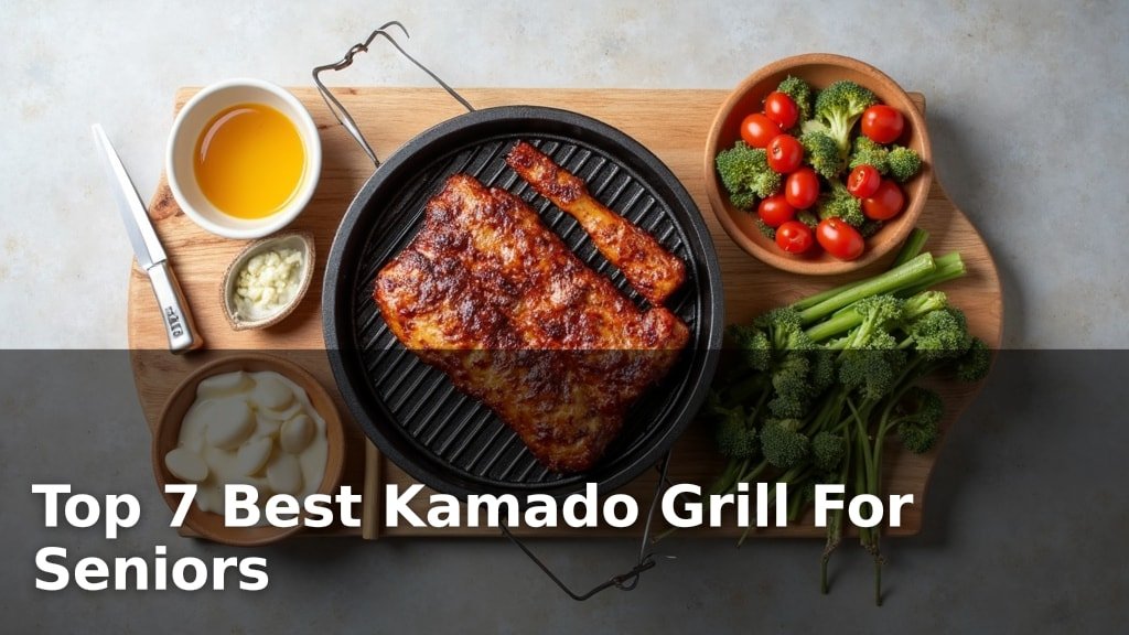 Top 7 Best Kamado Grill For Seniors