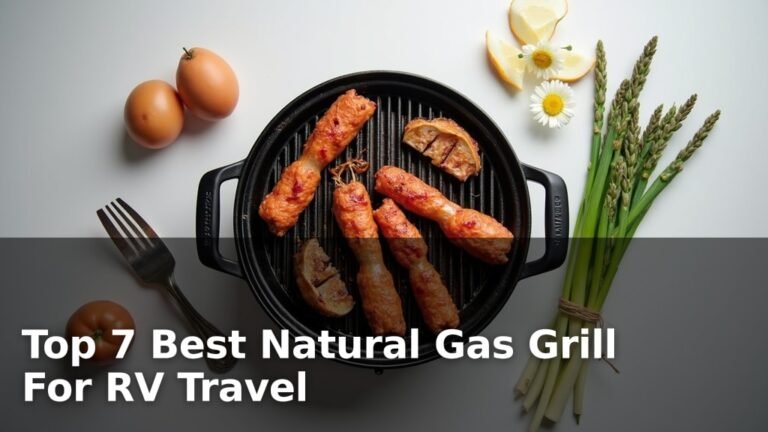 Top 7 Best Natural Gas Grill For RV Travel