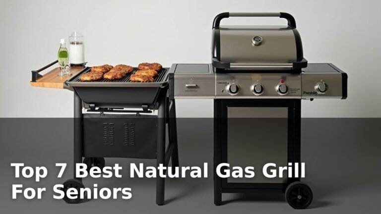 Top 7 Best Natural Gas Grill For Seniors