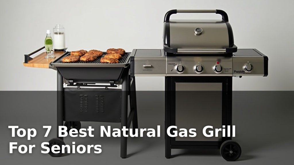 Top 7 Best Natural Gas Grill For Seniors