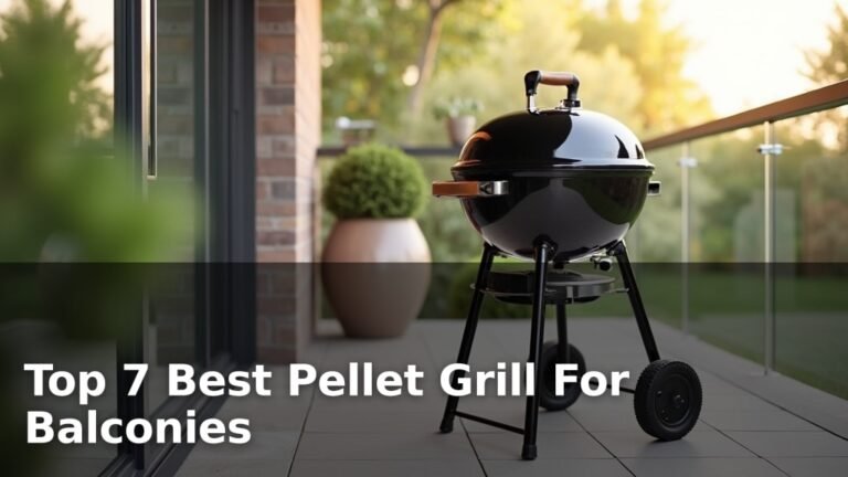 Top 7 Best Pellet Grill For Balconies