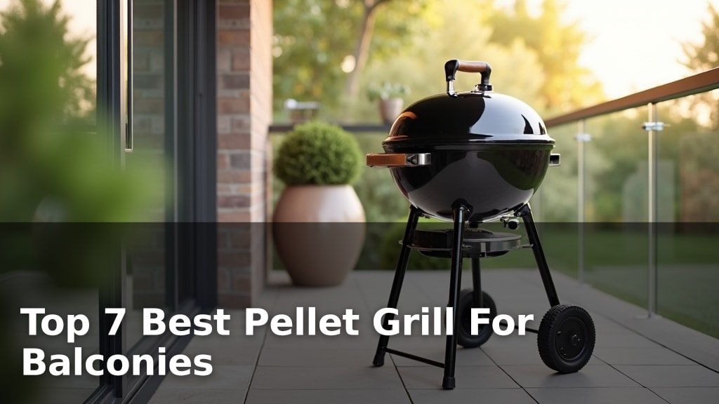 Top 7 Best Pellet Grill For Balconies