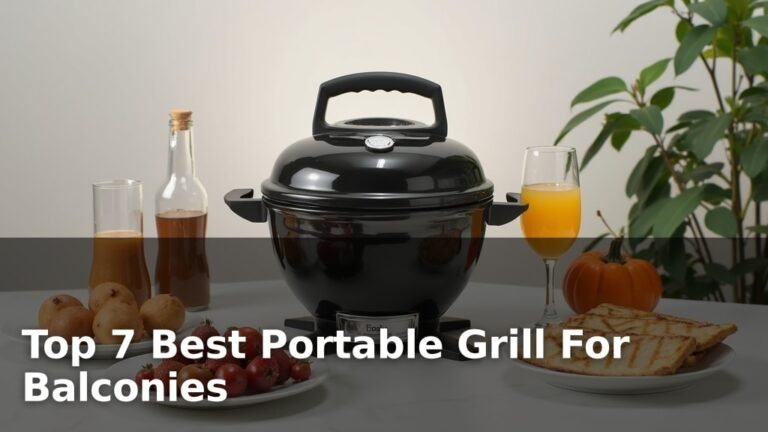 Top 7 Best Portable Grill For Balconies