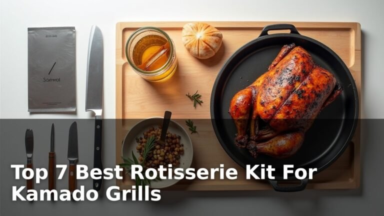Top 7 Best Rotisserie Kit For Kamado Grills