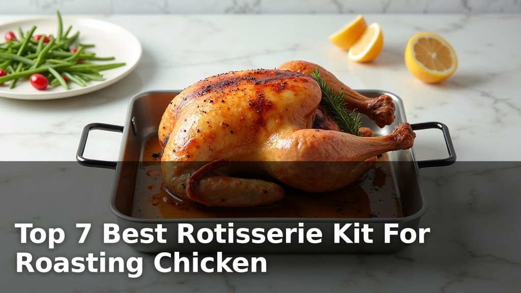 Top 7 Best Rotisserie Kit For Roasting Chicken