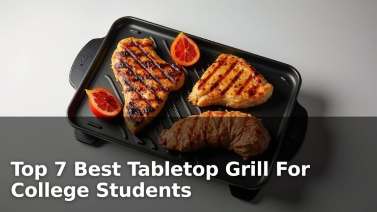 Top 7 Best Tabletop Grill For College Students
