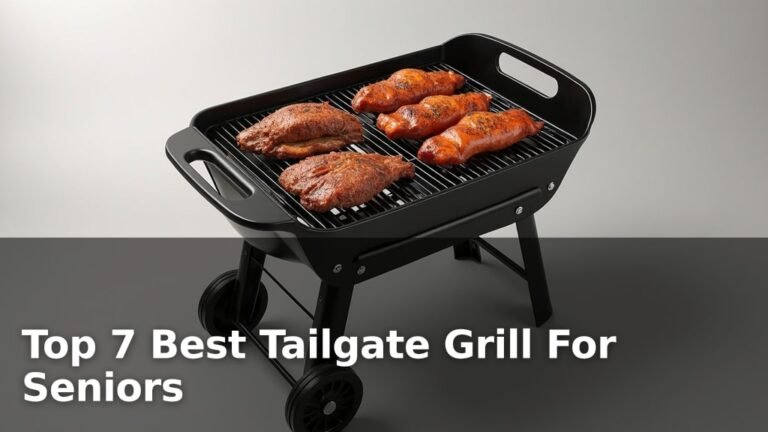 Top 7 Best Tailgate Grill For Seniors