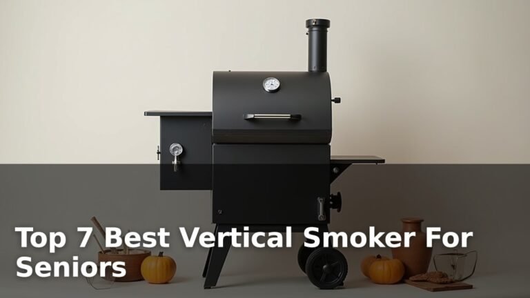 Top 7 Best Vertical Smoker For Seniors
