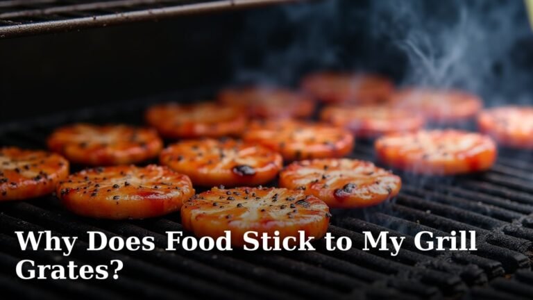 Why Does Food Stick to My Grill Grates?