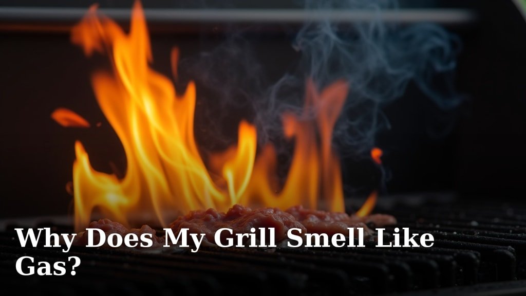 Why Does My Grill Smell Like Gas?