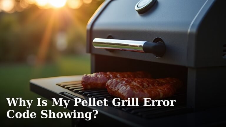 Why Is My Pellet Grill Error Code Showing?